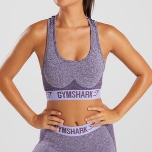Gymshark Flex Sports Bra - Purple Marl
